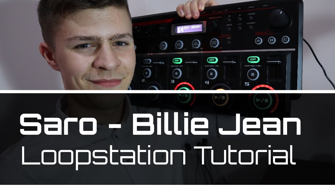 Saro - Billie Jean | Loopstation Tutorial