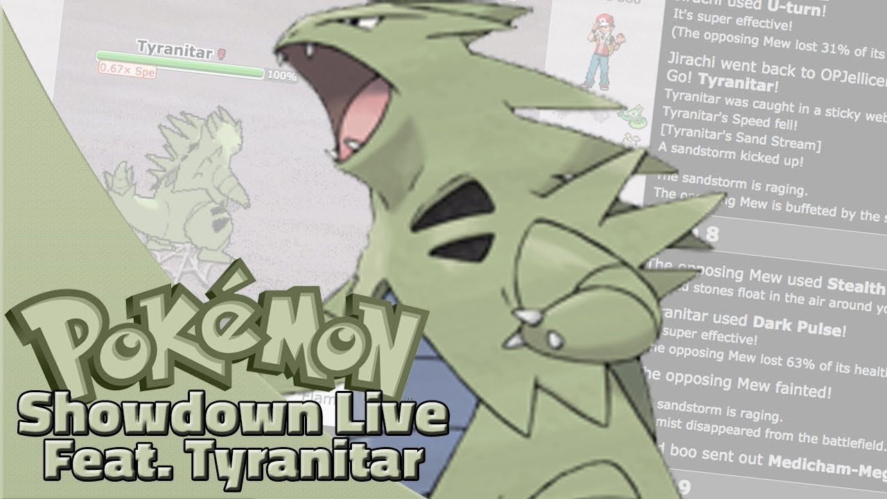 Choice Specs Tyranitar! Pokemon Sun and Moon OU Showdown Live W/OPJellicent (Smogon OU Team)