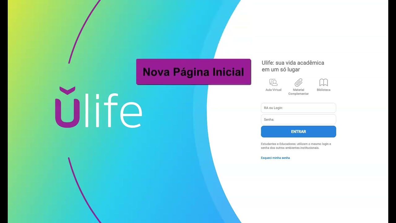 Ulife -  Pagina Inicial Presencial