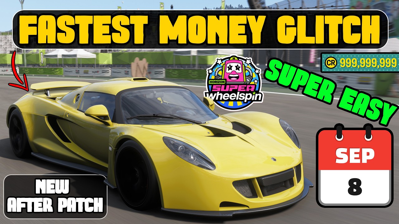 *СУПЕР ПРОСТОЙ И НОВЫЙ* САМЫЙ БЫСТРЫЙ ГЛИТЧ НА ДЕНЬГИ В Forza Horizon 6 &mdash; БЕСКОНЕЧНЫЕ КРЕДИТЫ И С...