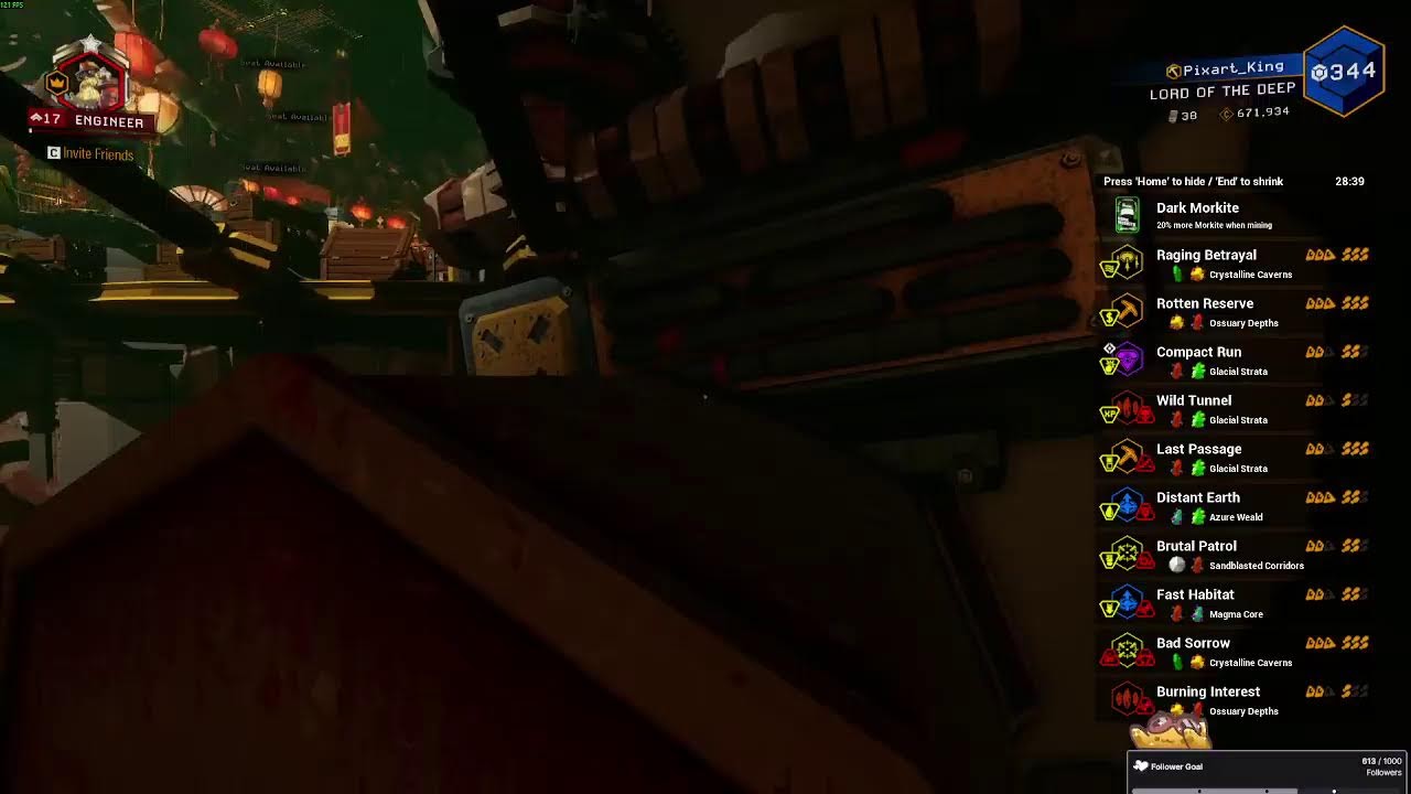 [18] let's get the funny horse hat: Deep Rock Galactic