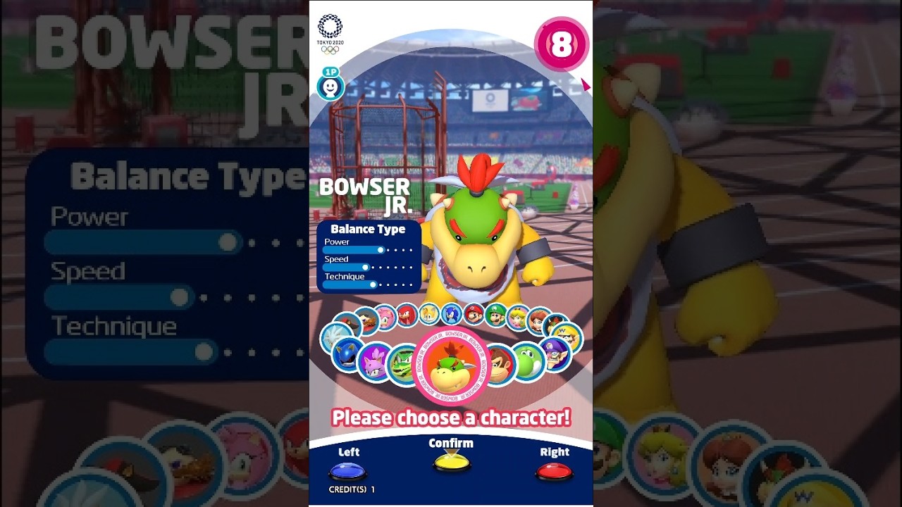 Mario & Sonic at The Olympic Games Tokyo 2020 (2019) - Bowser Jr (Request) - (TeknoParrot / RTX GPU)