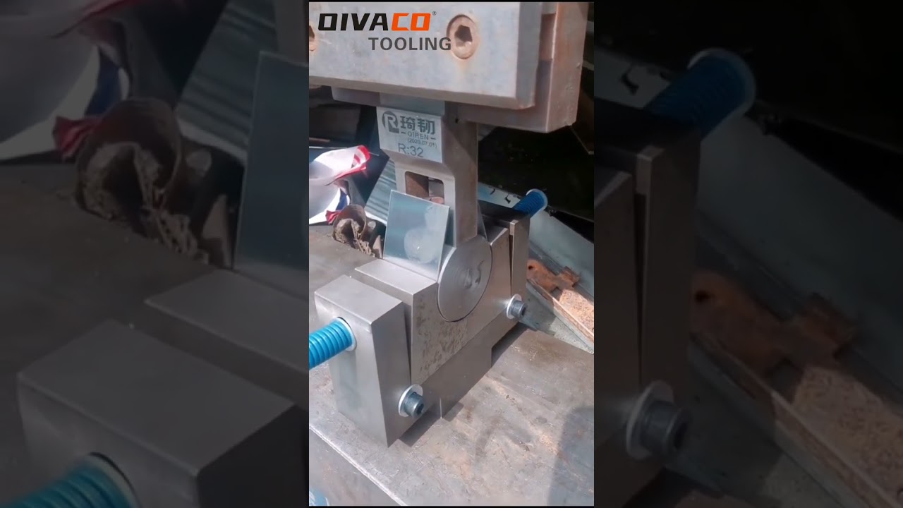 Oivaco press brake tooling turns metal bending into art. #PressBrake#MetalFabTools #Oivaco
