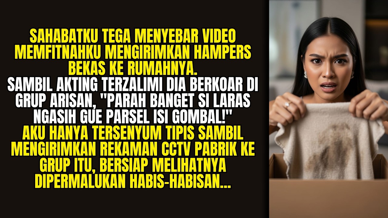 Sahabat Fitnah HAMPERSKU Isi Barang Bekas, Gemetar Saat CCTV PABRIK Diputar Di Grup Arisan!