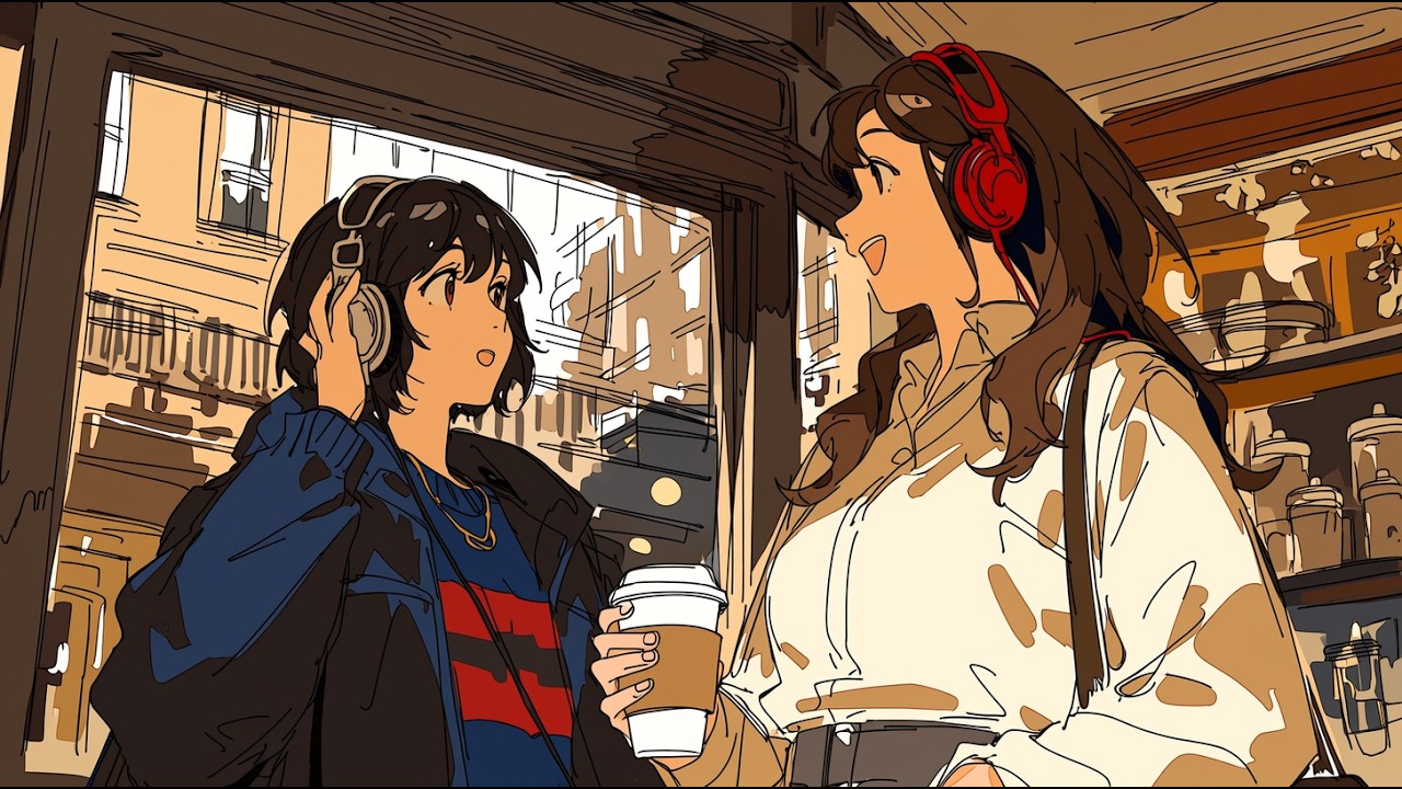Lo-Fi Coffee Shop Vibes ☕ Relaxing Study Music for Focus & Concentration