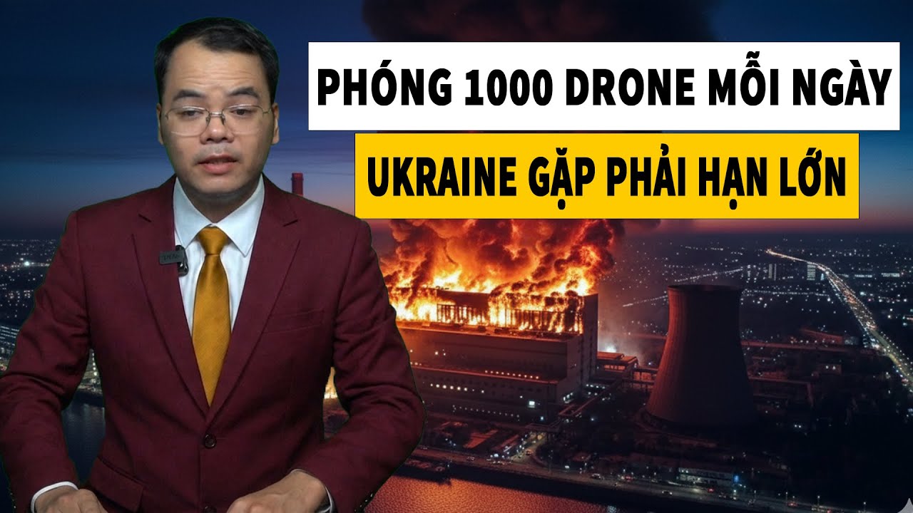 Nga Phóng 1.000 Drone Vào Ukraine – Đợt Không Kích Lớn Bậc Nhất Lịch Sử | Nhà Quan Sát