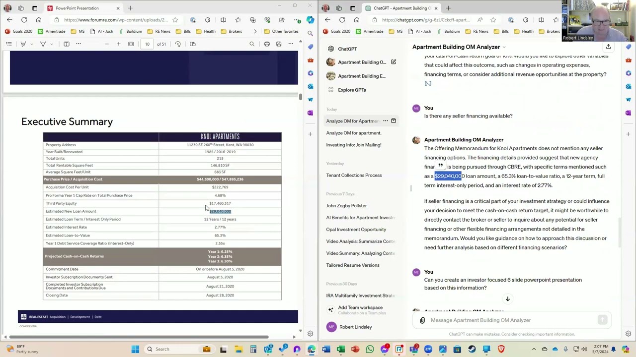Using AI to Analyze Multifamily Apartment Buildings