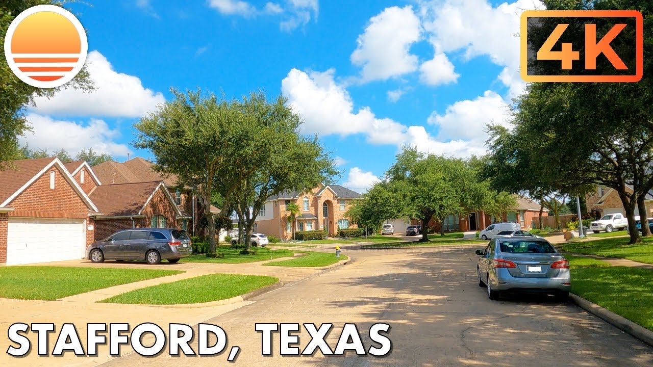 Stafford, Texas! Drive with me!