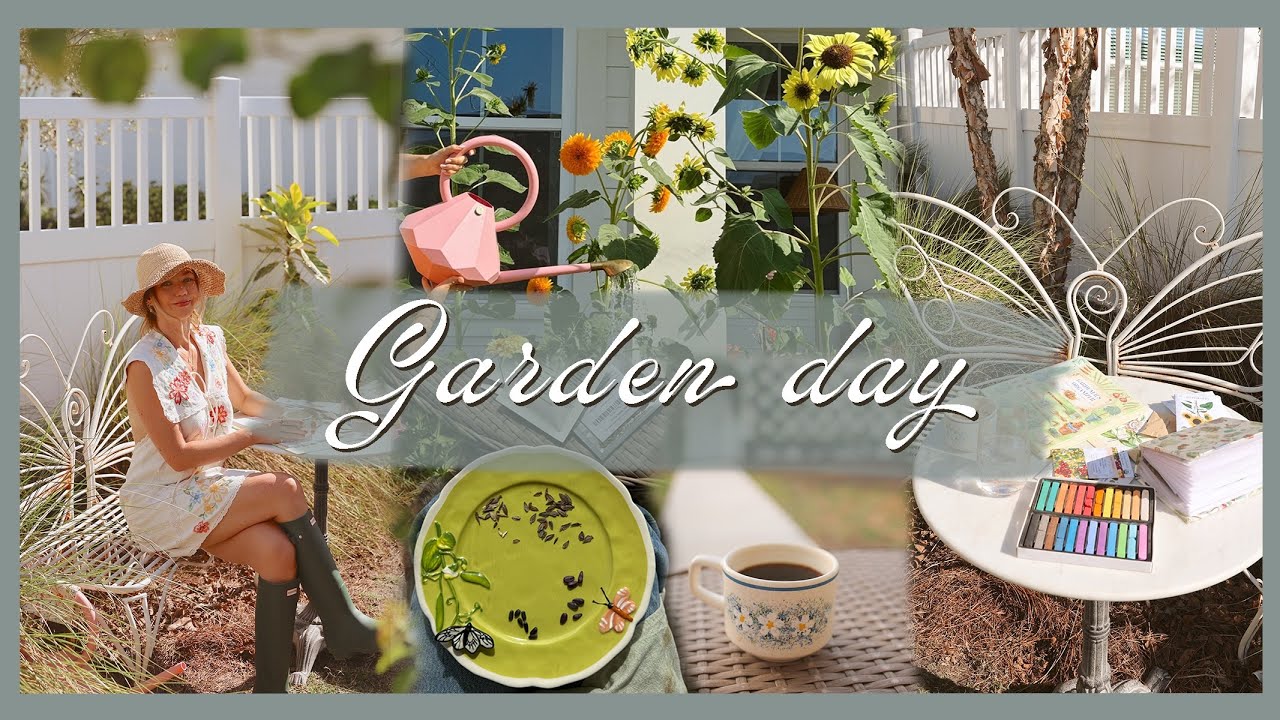 DAYS IN THE GARDEN | planning, planting, & projects for spring! 🌼