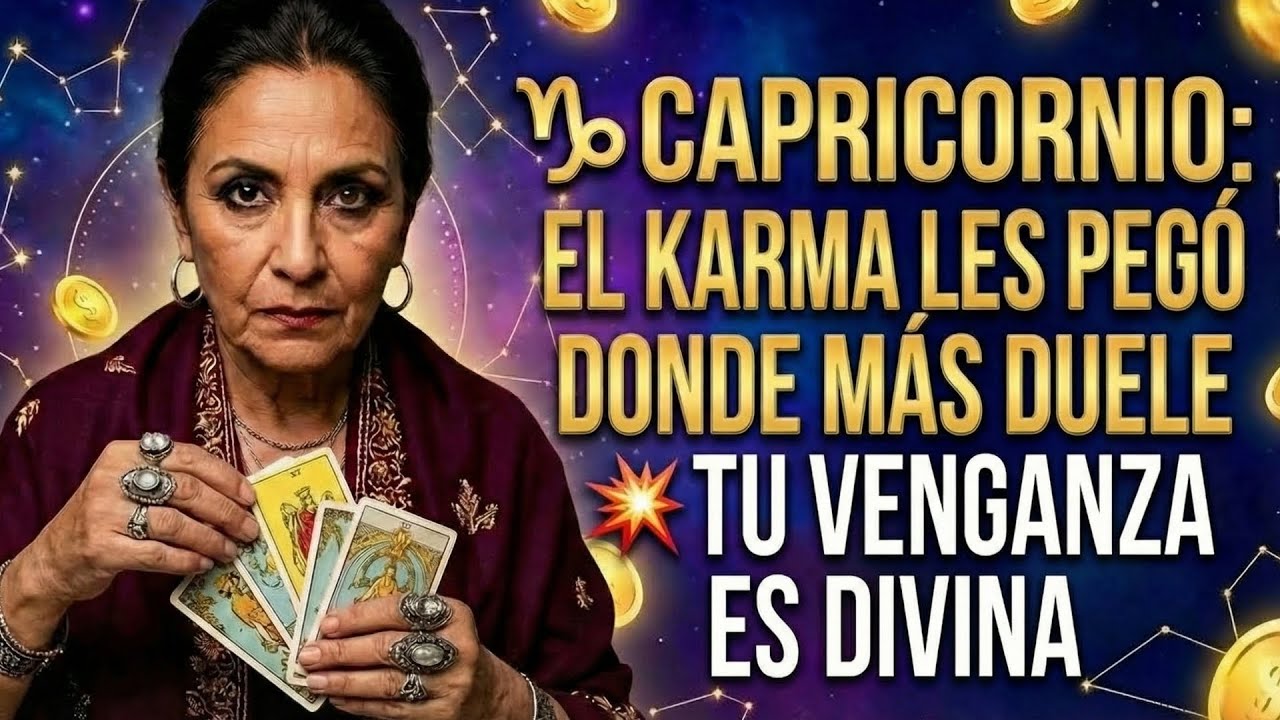 ♑ CAPRICORNIO: El Karma Les Golpeó Donde Más Duele 💥 Tu Venganza Es Divina