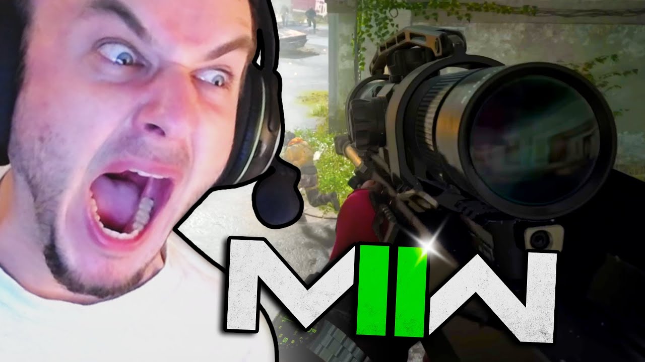Reacting to MODERN WARFARE 2 MULTIPLAYER GAMEPLAY