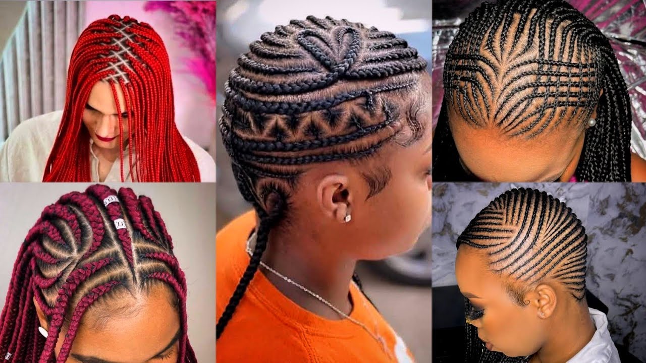 Top Trending Braids Hairstyles Compilation For Black Ladies