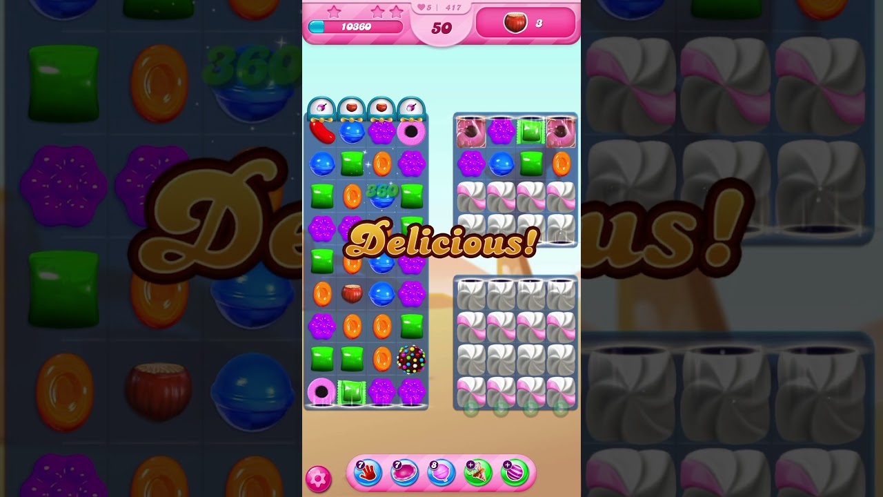 Candy Crush Saga Level 417
