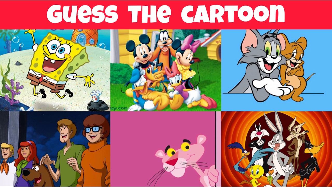 Guess The Cartoon Show By The Main Characters | 50 Cartoon Shows