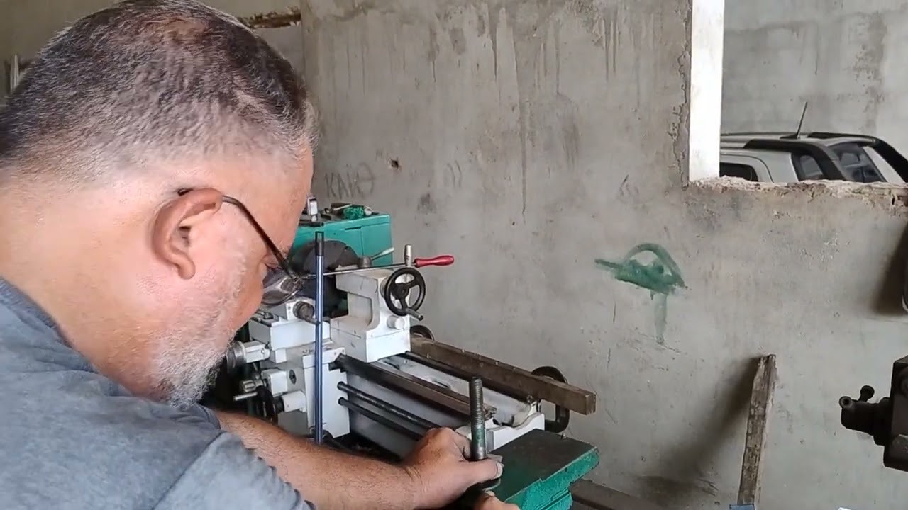 Retifica de Barramento torno mecânico