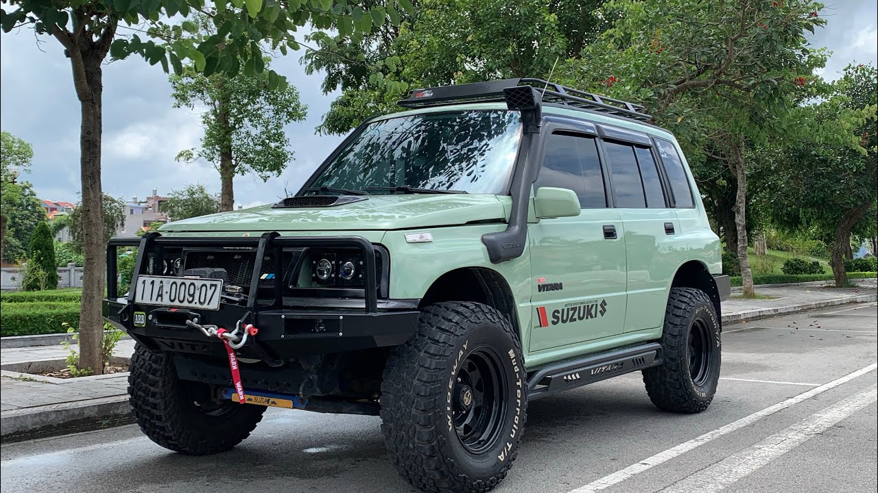 Suzuki Vitara độ siêu đẹp, camping, offroad, phượt giá 200tr - 0948906686
