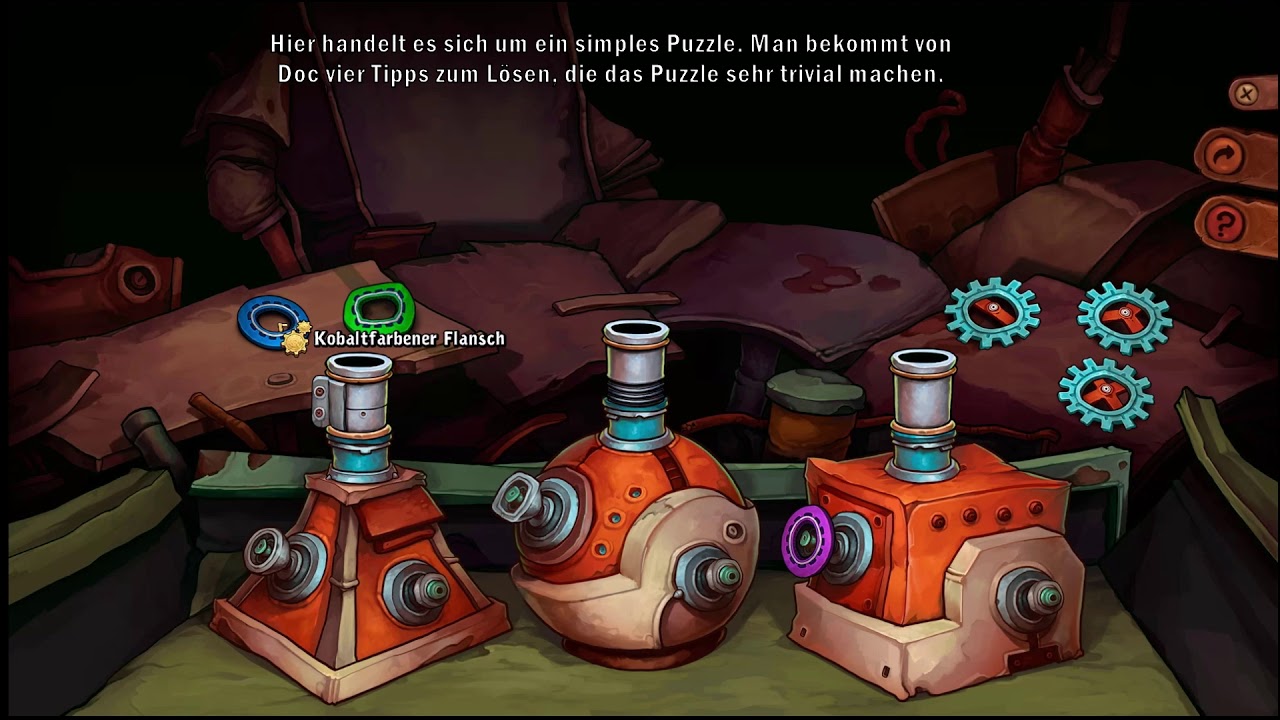 Deponia Walkthrough/Lösung 1.7 - Minebike und Doc