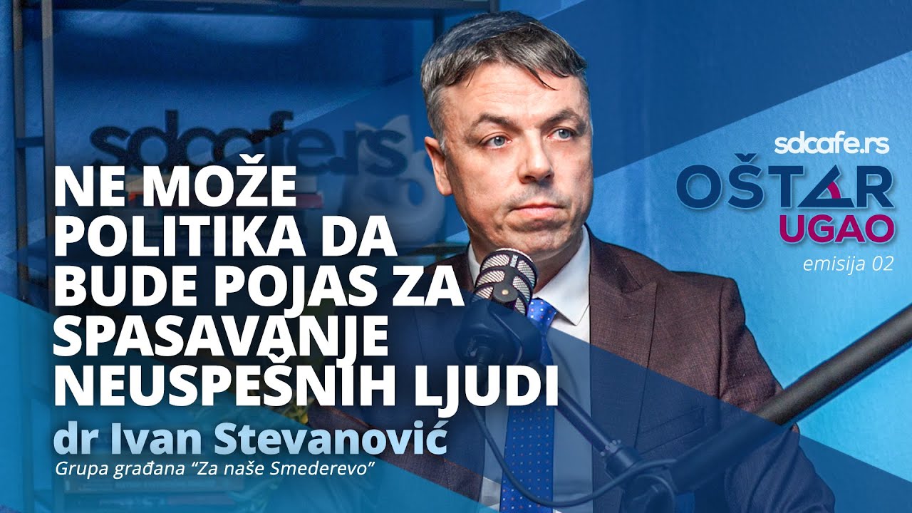 O&Scaron;TAR UGAO 03: dr Ivan Stevanović,  Predsednik grupe građana 