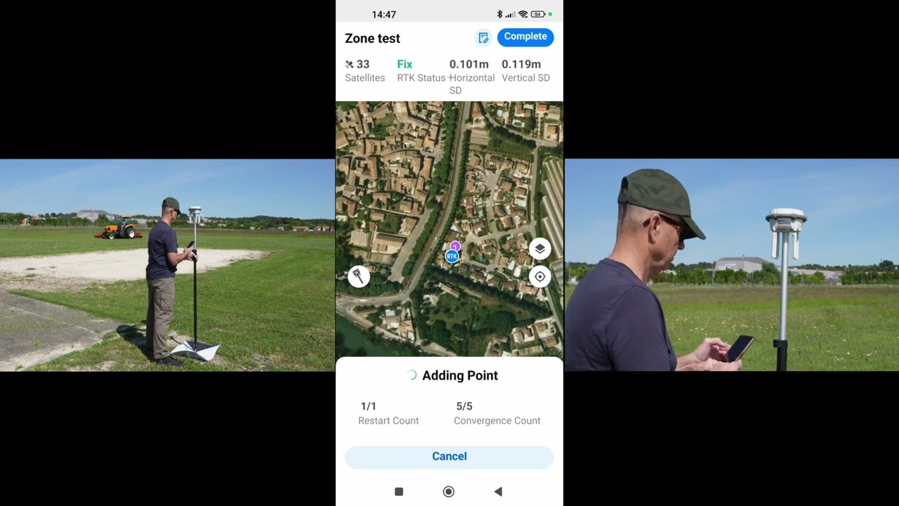 FORMATION DJI D RTK3  - How to connect in Rover / GCPs mode