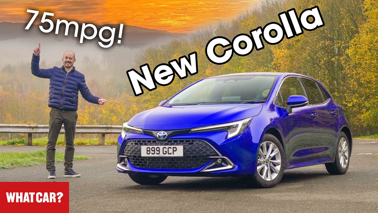 Обзор Toyota Corolla 2023 года — тот же внешний вид, НОВАЯ гибридная мощность! | What Car?