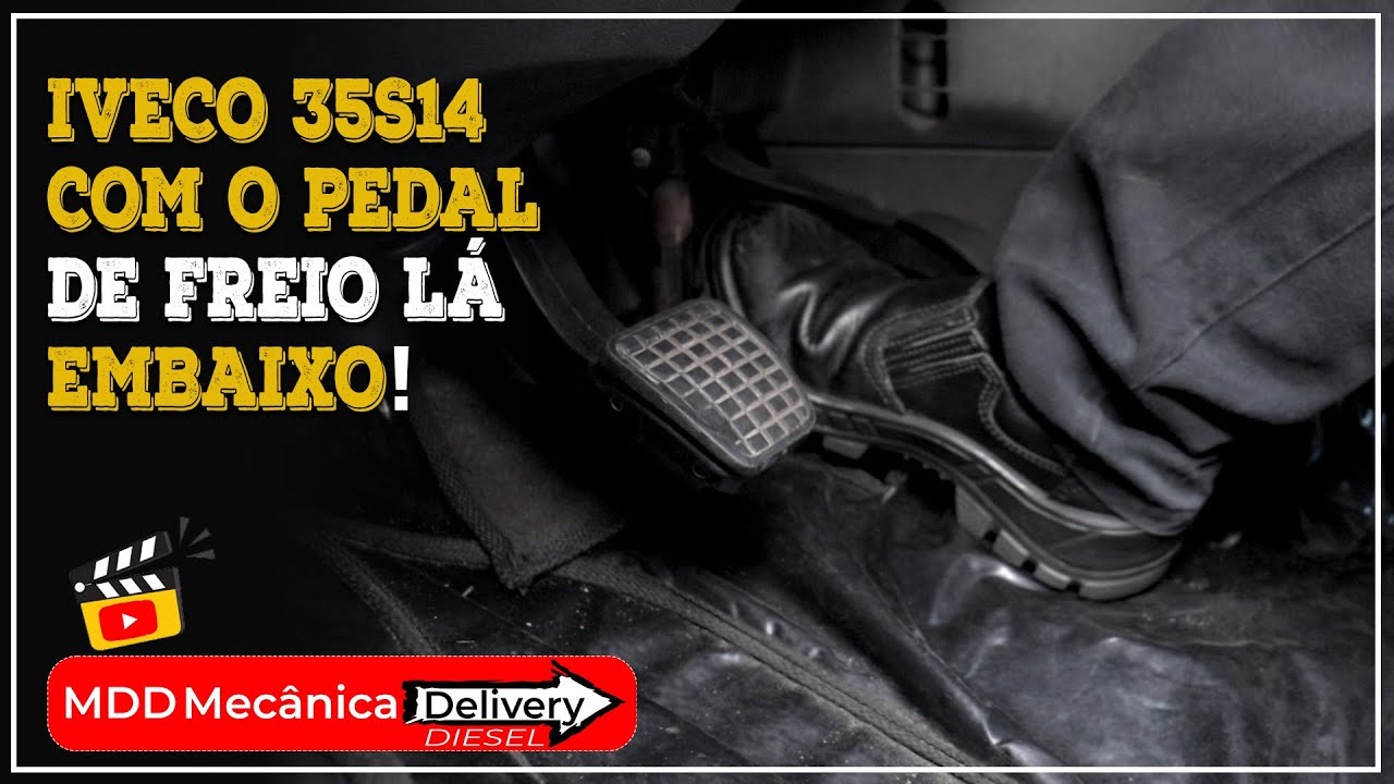 IVECO 35S14 NÃO SEGURA O FREIO PEDAL LÁ EMBAIXO
