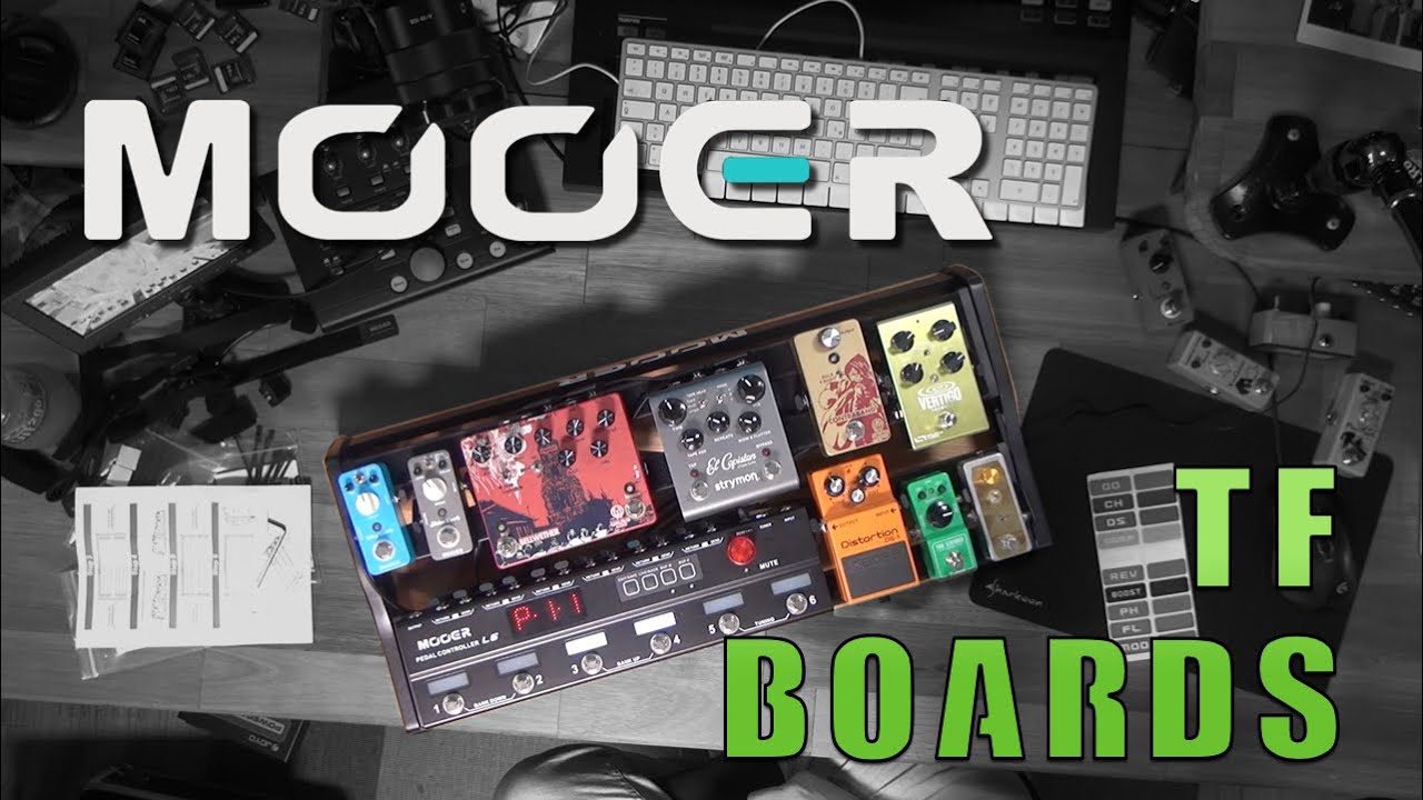 Mooer TF-Pedalboards - Everything you need to know