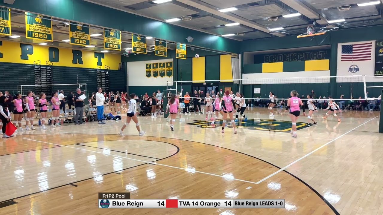 WEVA Rally Niagara Rapids Blue Reign vs TVA 14 Orange R1P2 Pool (2nd set)