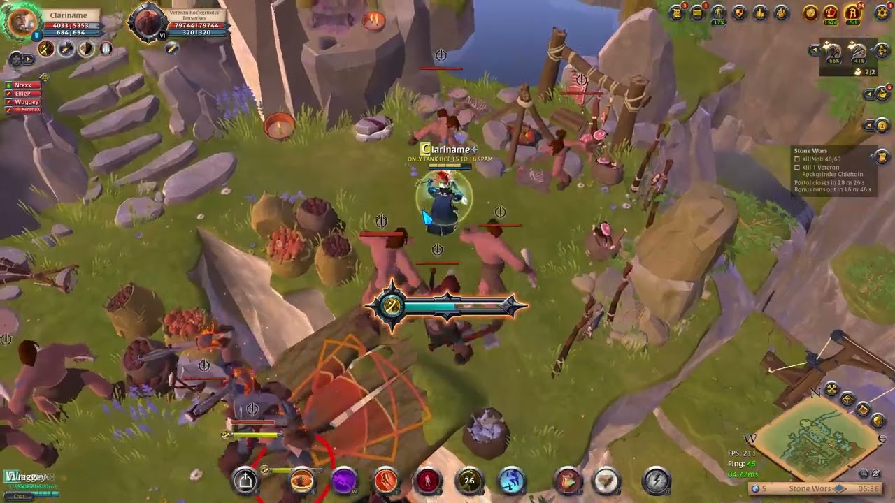 No Tenacity Shoes Patch: HCE - Lvl. 18 - Stone Wars - Tank PoV