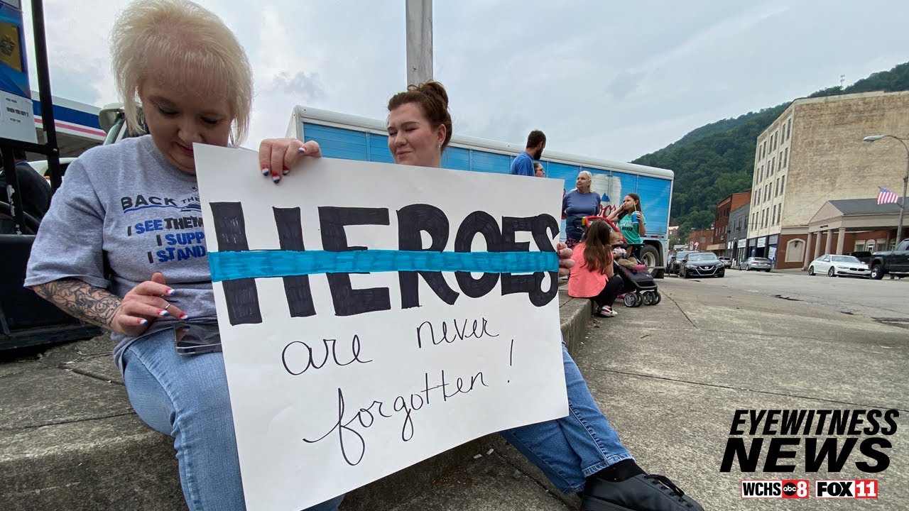Hundreds gather in southern West Virginia for trooper's funeral