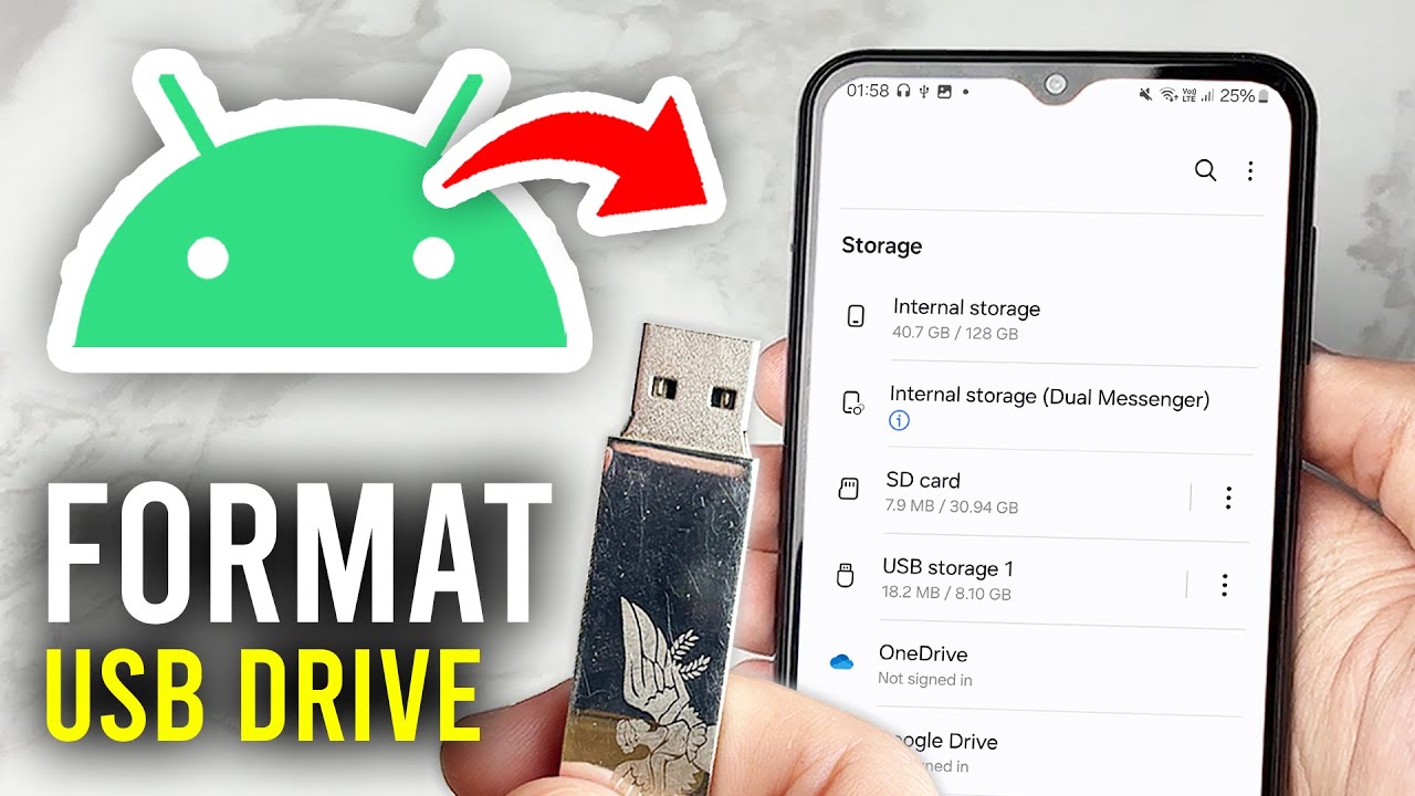 How To Format USB Drive On Android - Full Guide