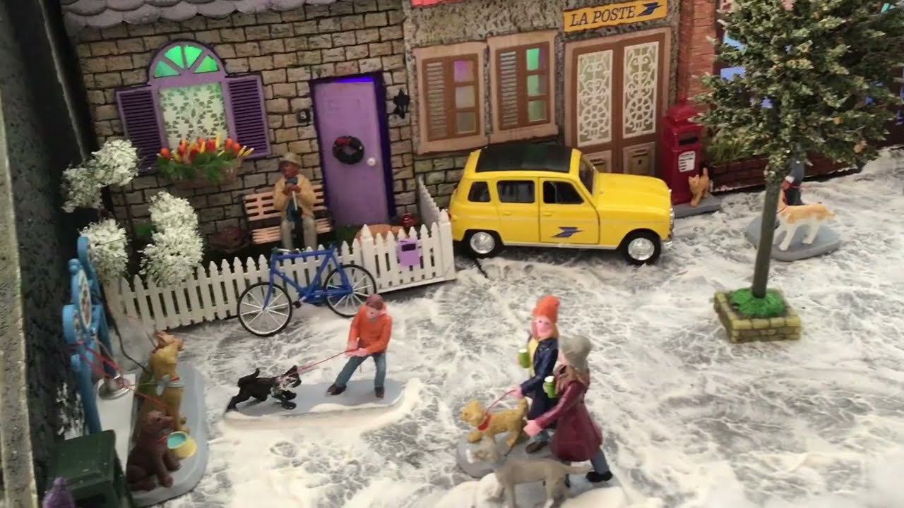 Mon village de Noël miniature 2024