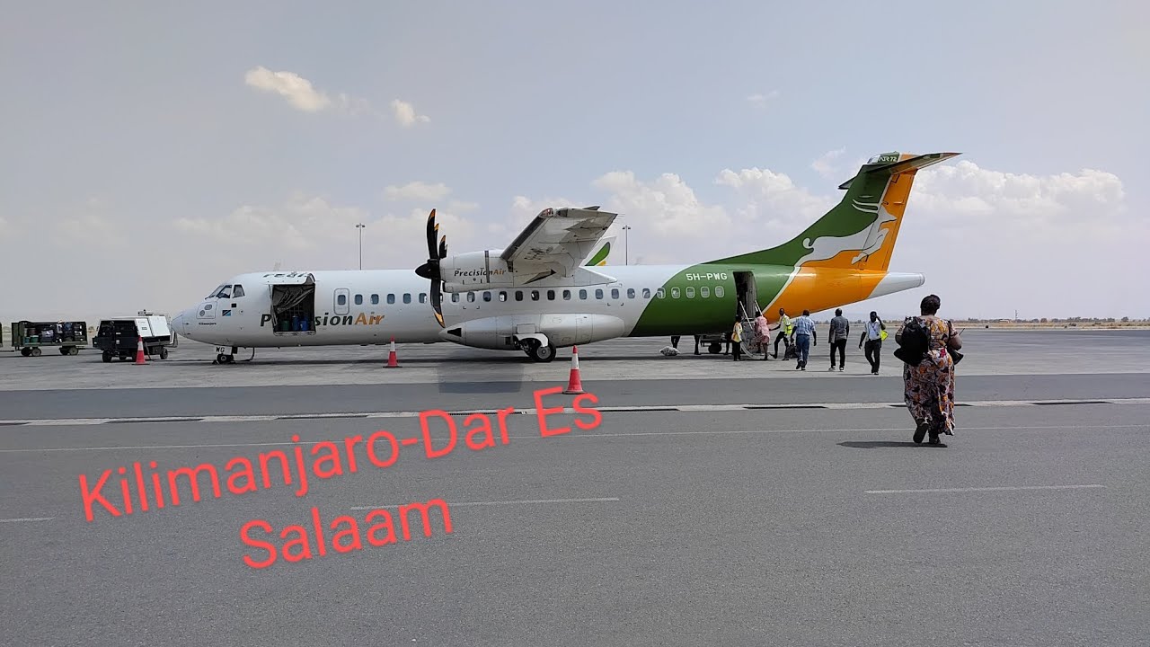Precision Air ATR 72-500 Kilimanjaro-Dar Es Salaam (economy)