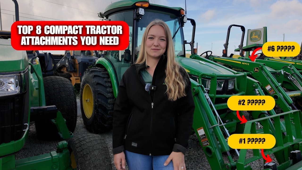 The Top 8 Compact Tractor Attachments you NEED for 2025 | John Deere