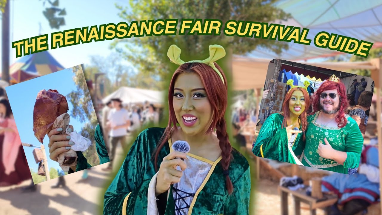 how to SURVIVE your first renaissance fair ALONE (as an ogre) | solo side quest #1