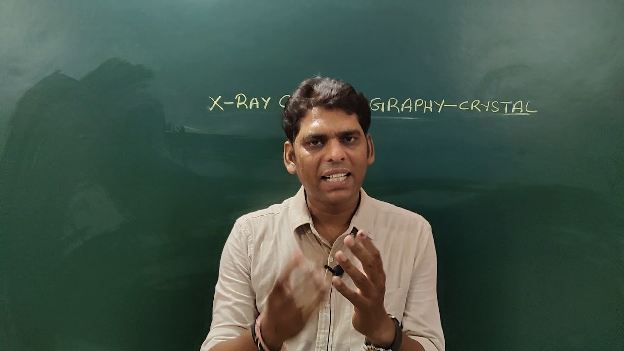 X-Ray Crystallography or XRD- X-ray Diffraction
