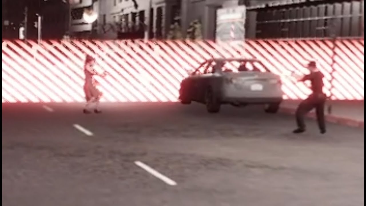 Bringhton sokaklarında LAPD tayfası