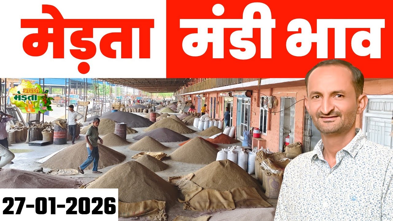 मेड़ता मंडी भाव | Mandi Mandi Today | Merta Mandi Bhav | Moong Bhav | Gour Bhav Report