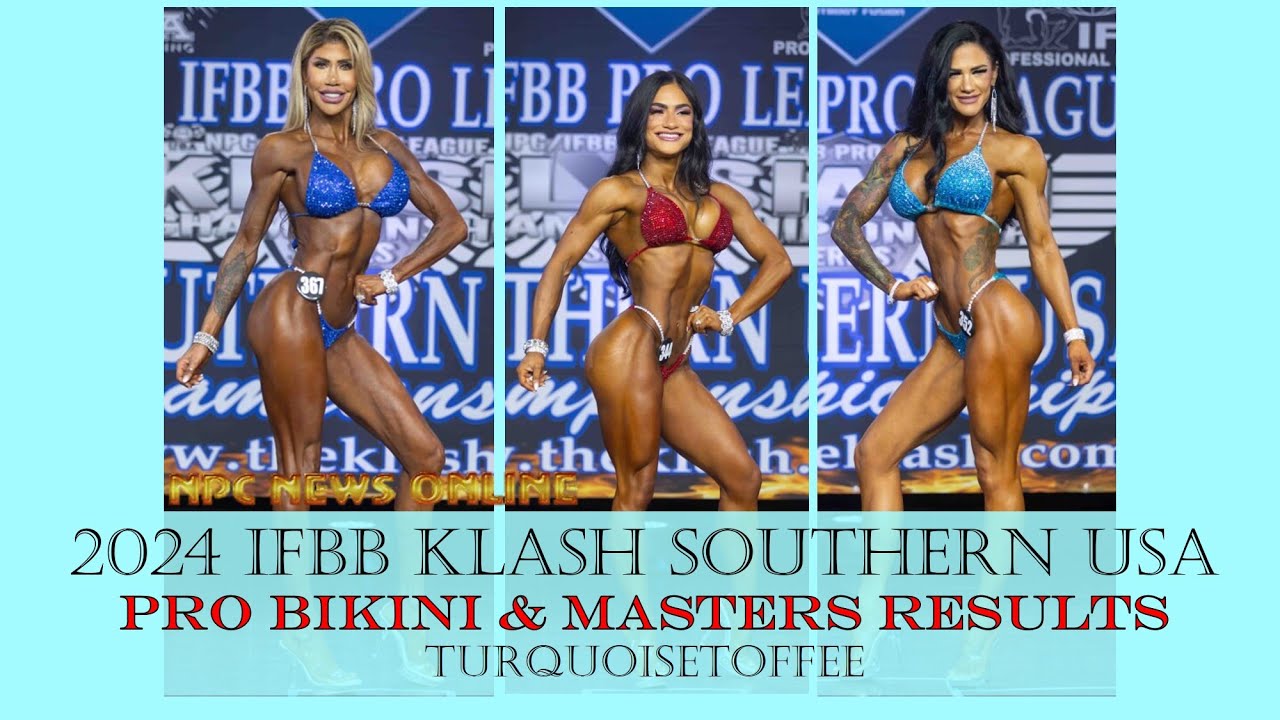 Результаты соревнований IFBB Klash Southern USA Bikini & Masters 2024