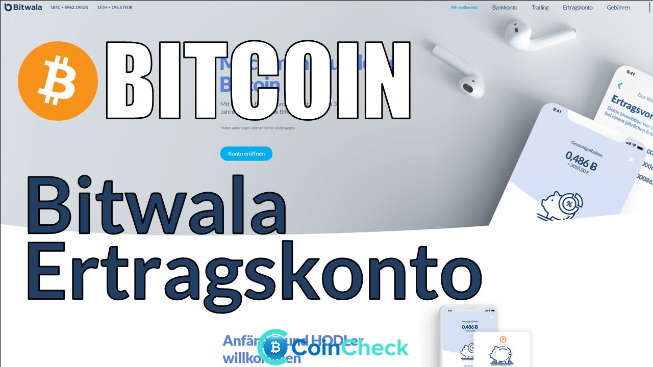 Passives Bitcoin Einkommen mit dem Bitwala Ertragskonto!? Chancen und Risiken erkl&auml;rt!