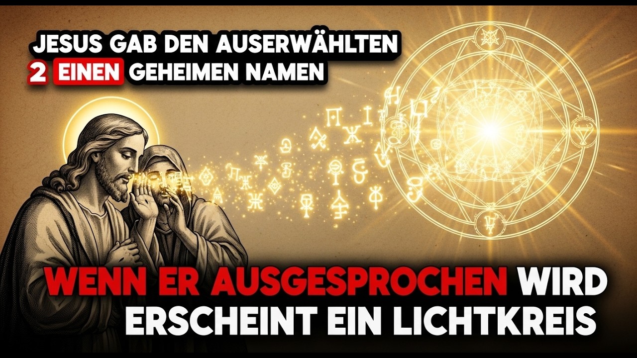 \JESUS GAB DEN AUSERWÄHLTEN EINEN GEHEIMEN NAMEN DER MONADE – IHN AUSZUSPRECHEN ÖFFNET EIN PORTAL