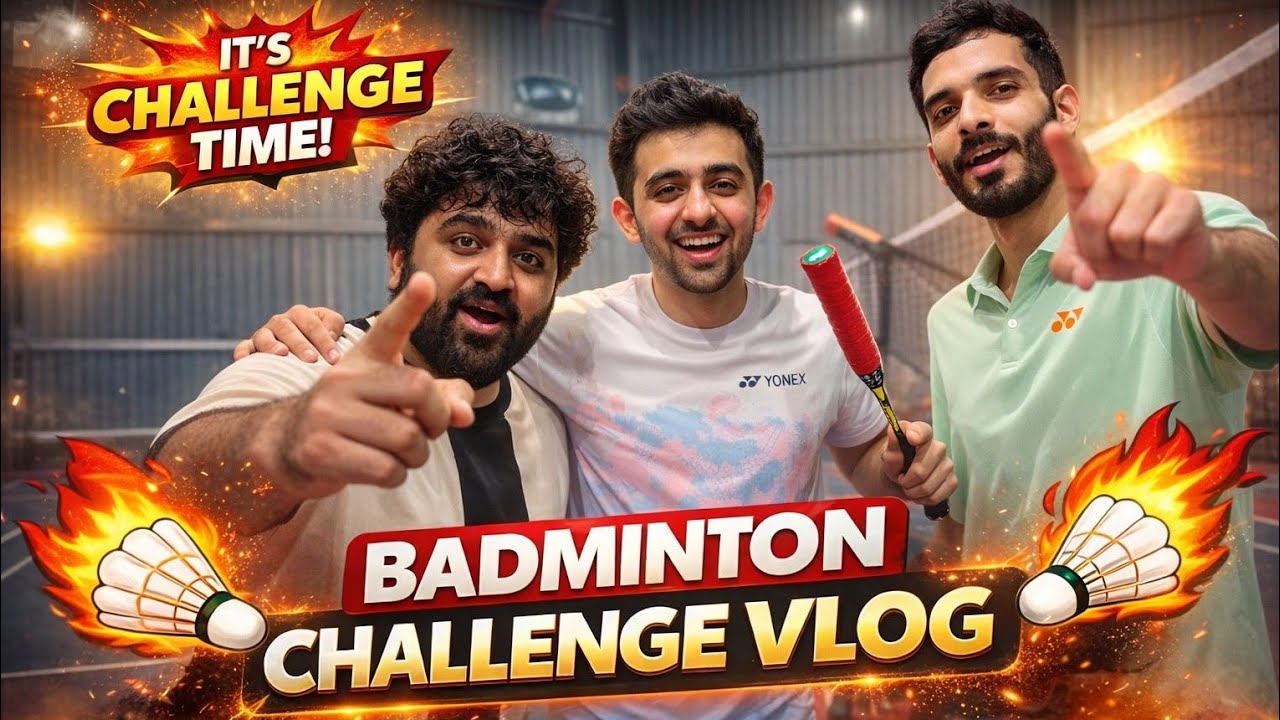 Badminton Challenge With Friends 😱 | Smash, Rally & Fun
