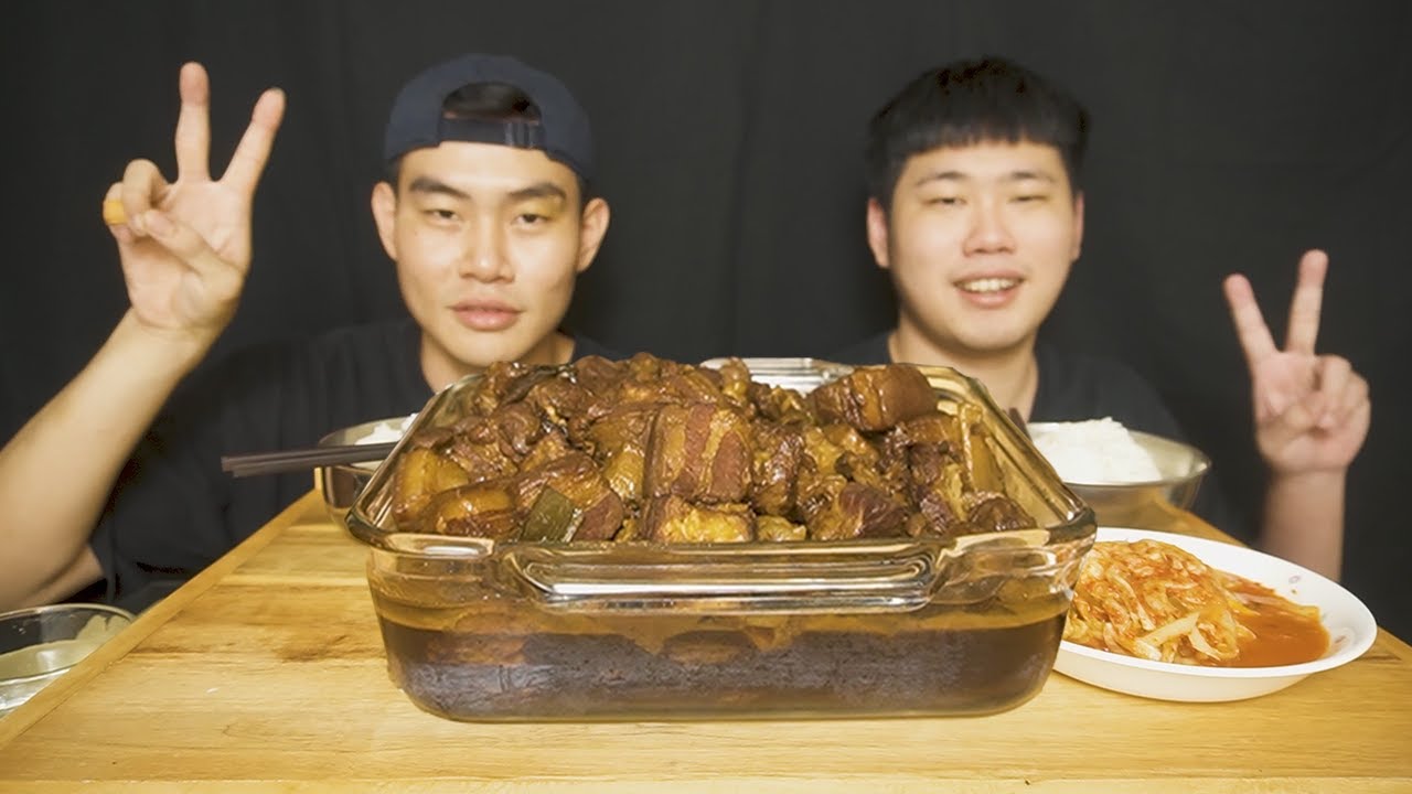 MUKBANG BABI KECAP SAOS KURMA