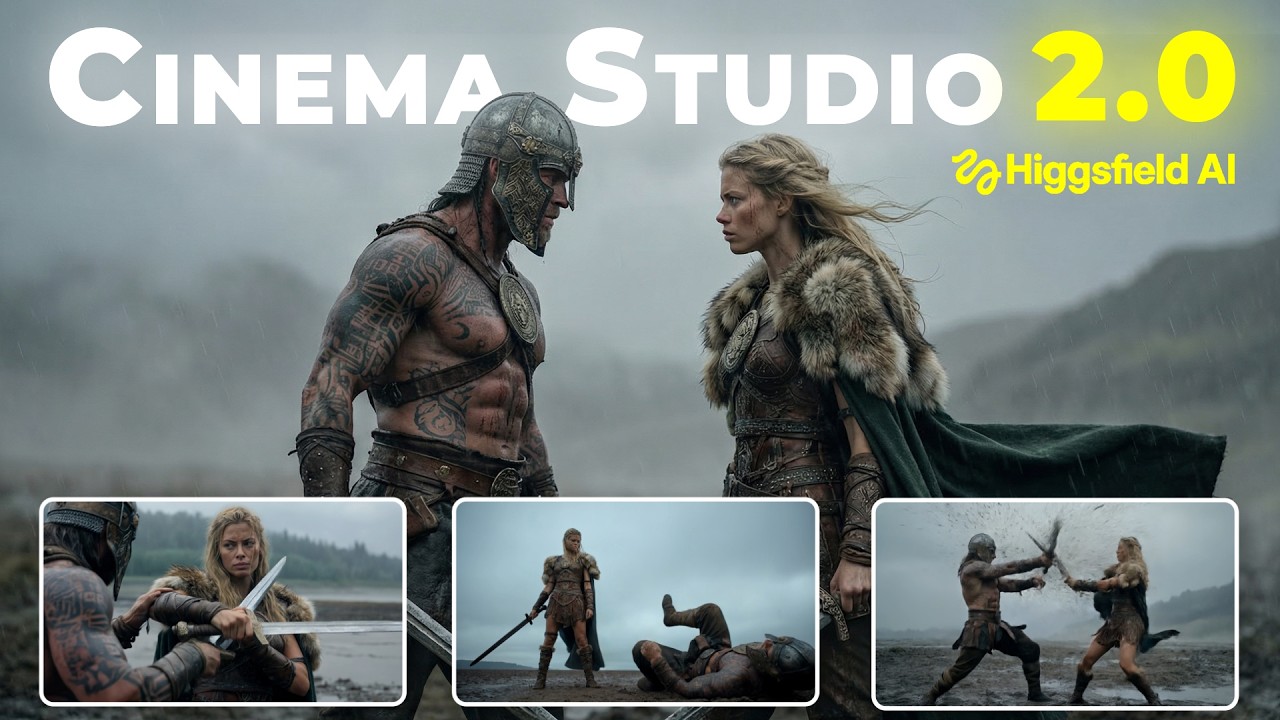 Workflow Pro para Crear Cine con IA - Higgsfield Cinema Studio 2.0