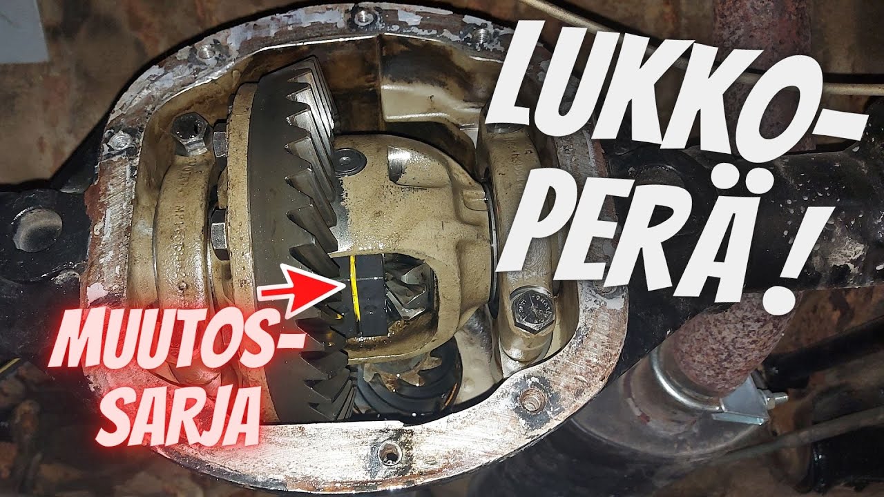 LSD muutossarjan viimeistely | Lukkoperä Volvo 145:seen |