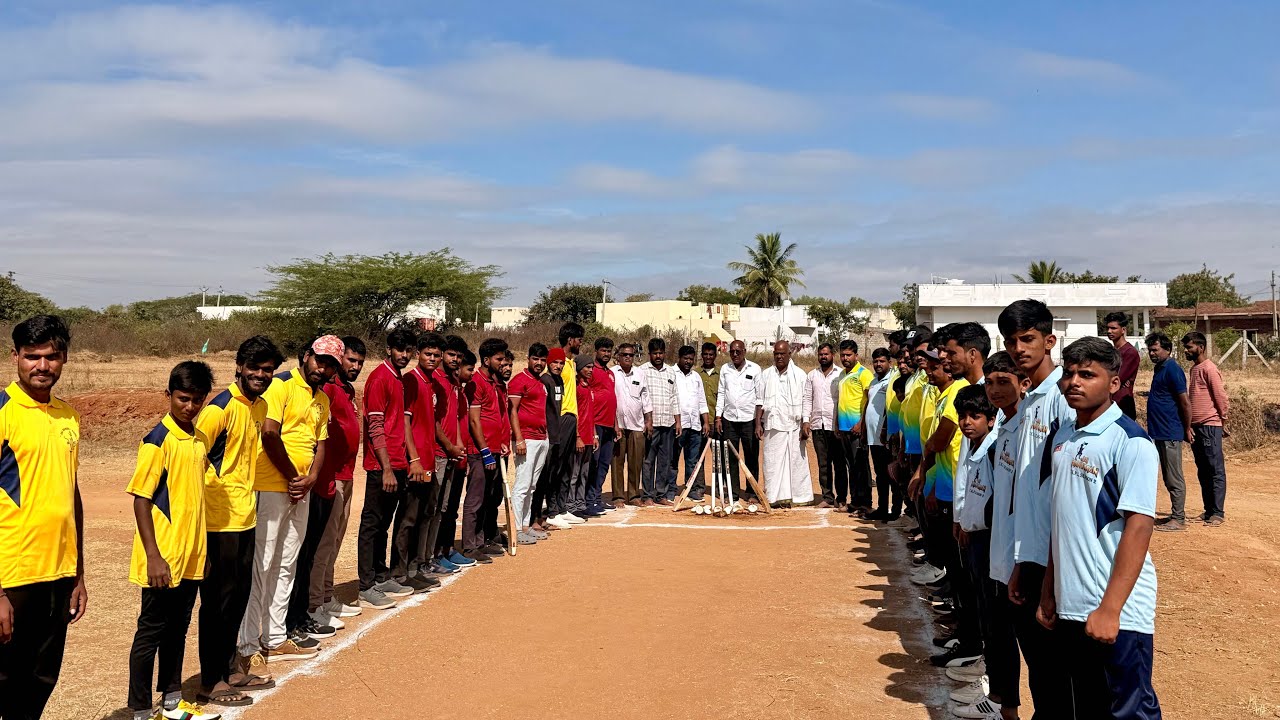 Our Village Cricket Tournament | Day 1 | Together as One 🤍🏏