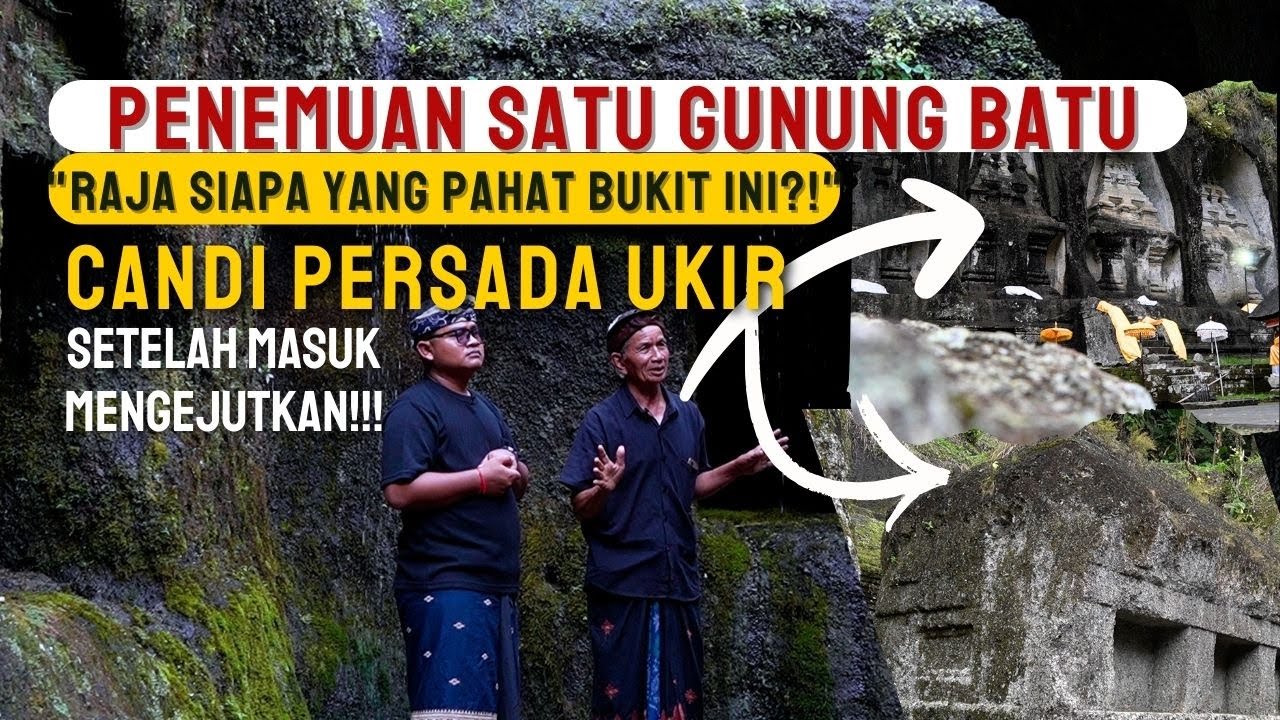 Para Raja Sulap Bukit Batu Menjadi Goa Pertapaan Hasilkan Air Sakti Pelindung Perang | Gianyar, Bali