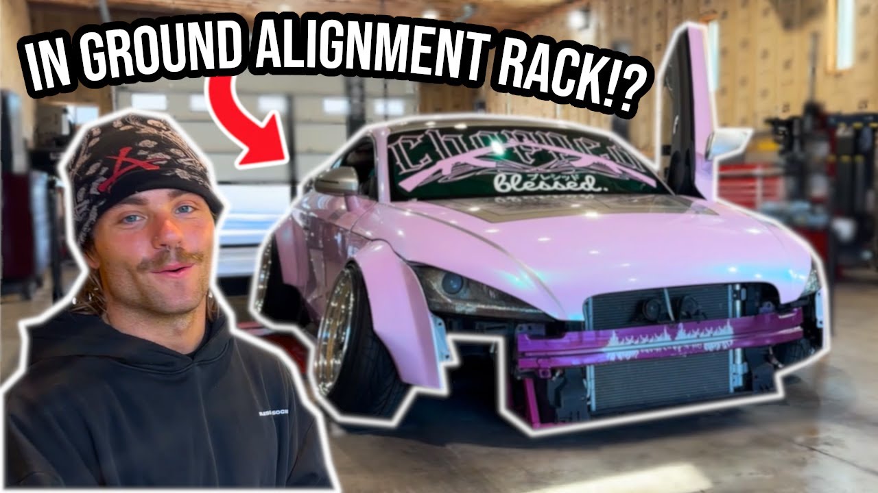 WHAT IT'S LIKE ALIGNING A CAMBERED STANCE CAR