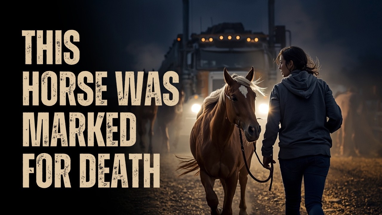 The Horse Had a Hole in Her Ear Where a Tag Had Been… The Number Led Back to a Closed Kill Pen