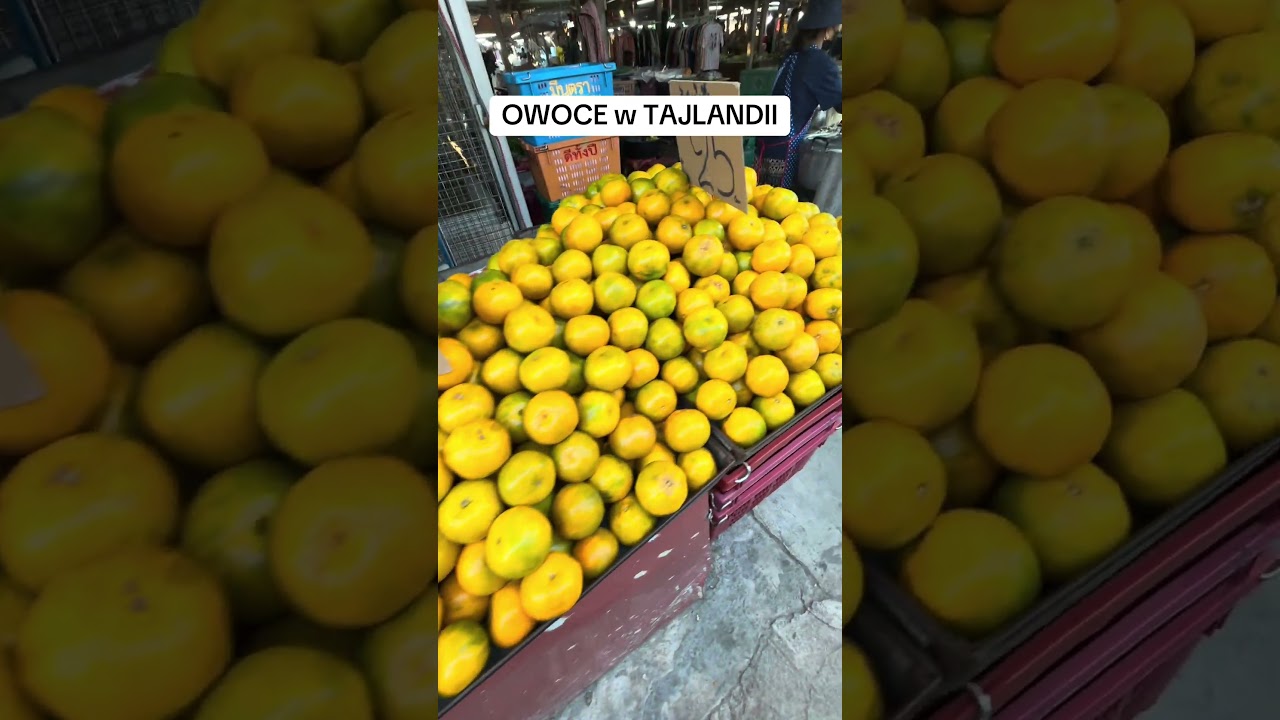 Rynek dla lokalnych, ale jest niedaleko naszego domku więc wbijamy tam dwa razy w tygodniu :)