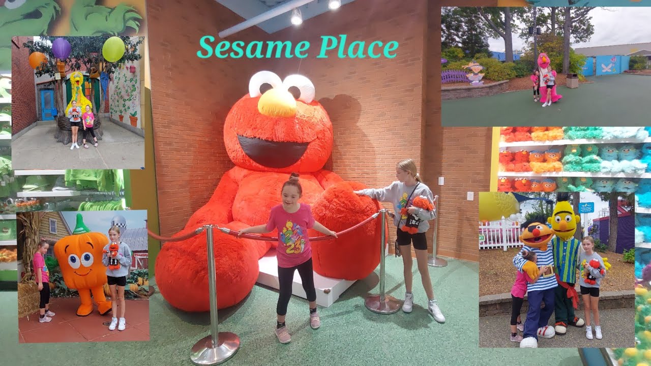 Our Day at Sesame Place | Sesame Place Store | Sesame Street Characters | Who Said Boo | Halloween.